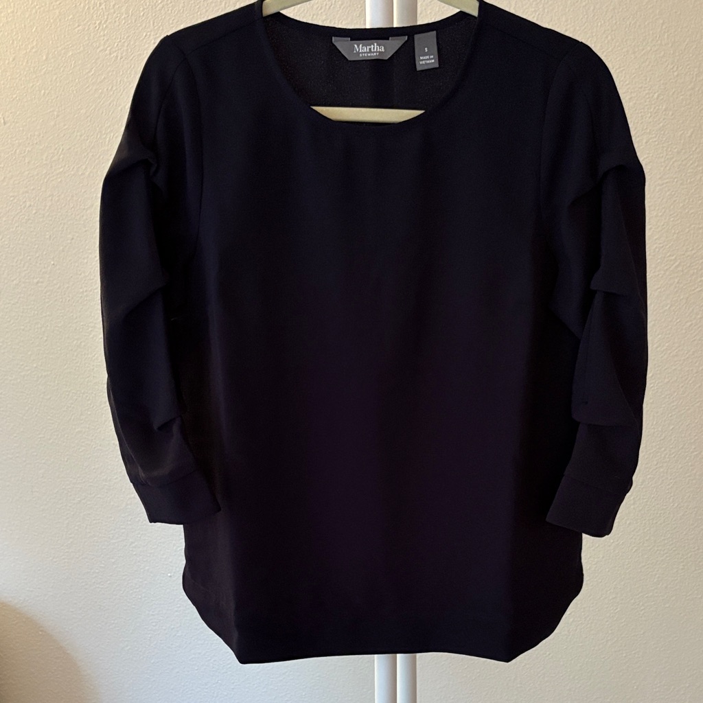 Martha Stewart Black Top Martha Stewart Black Top